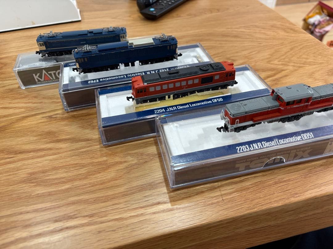 トミックス　カトー　Nゲージ　EF65 EF62 DF50 DD51 まとめ売り