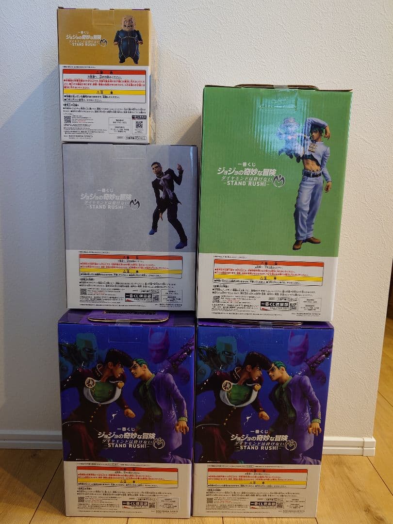 ジョジョの奇妙な冒険 C D E F ラストワン賞 新品未開封品セット