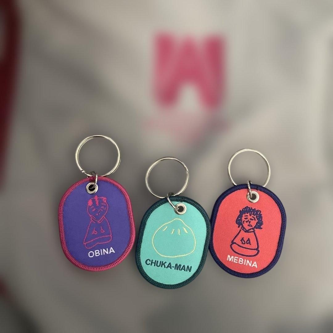 ハマスカ放送部 ジャンパー（Ｌサイズ）と ランダムワッペンキーホルダー（3点）