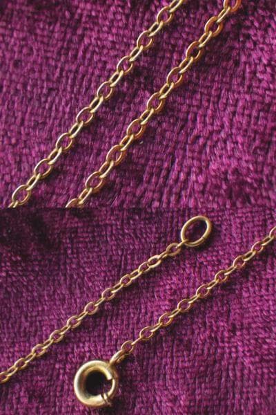 【1940年代頃】USN 米海軍 12K金張 ミリタリー ヴィンテージネックレス