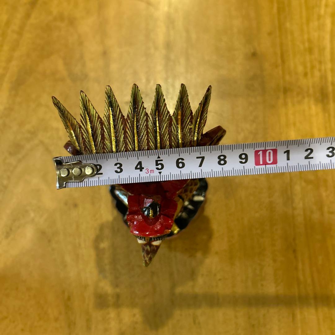 バリ島 神話の鳥 ガルーダ 木彫り彫刻 オブジェ 魔除け