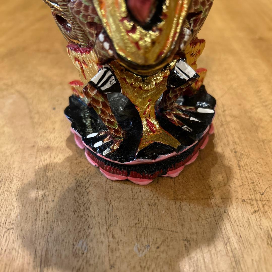 バリ島 神話の鳥 ガルーダ 木彫り彫刻 オブジェ 魔除け