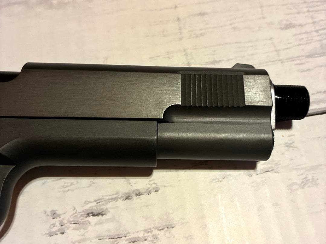 ウエスタンアームズ　スネークマッチ1911 カーボンブラックhw