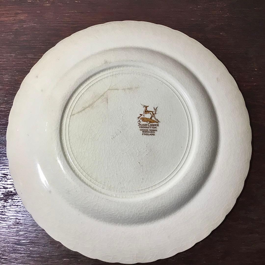 スージークーパー◆プレート / ヒビあり◆パトリシアローズ