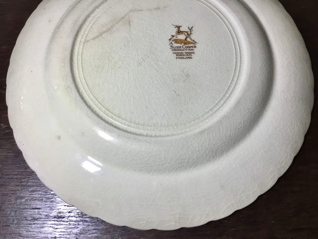 スージークーパー◆プレート / ヒビあり◆パトリシアローズ