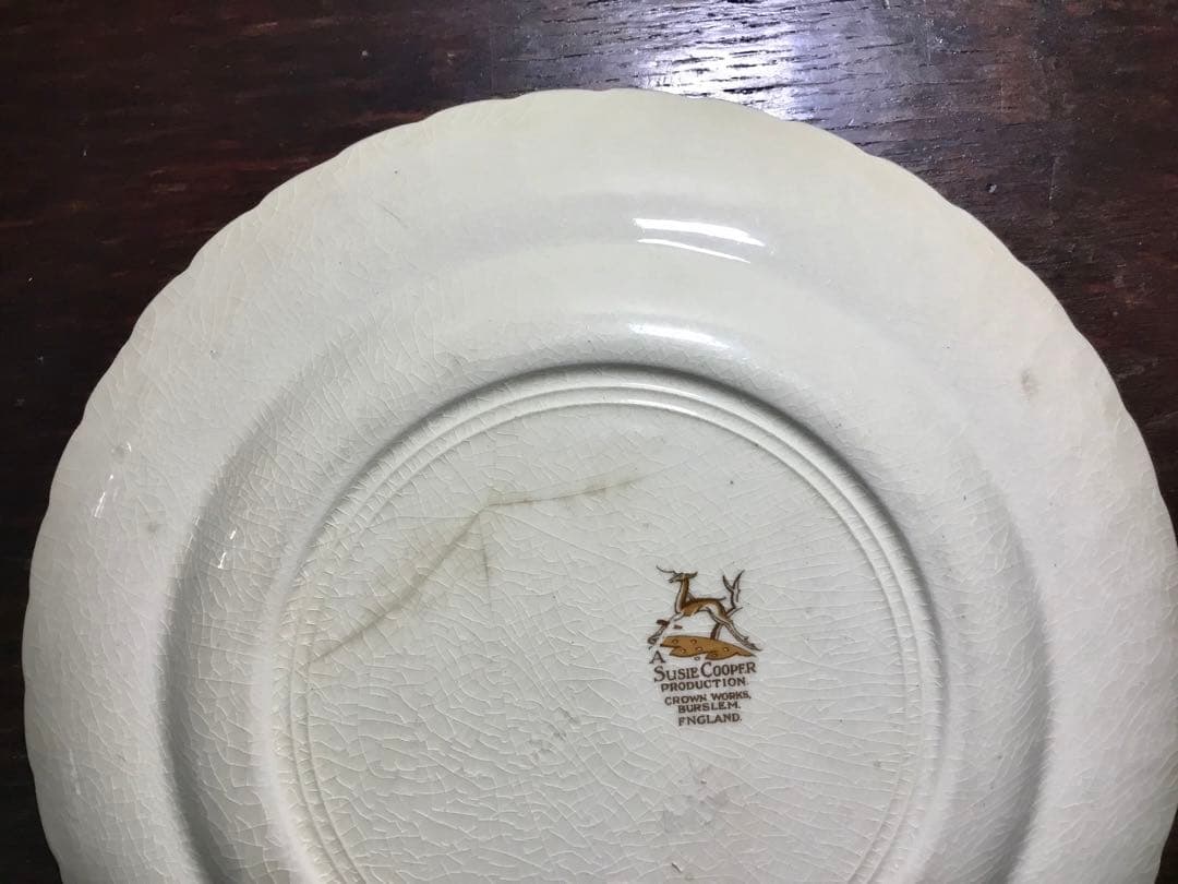 スージークーパー◆プレート / ヒビあり◆パトリシアローズ