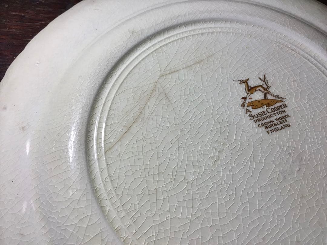 スージークーパー◆プレート / ヒビあり◆パトリシアローズ