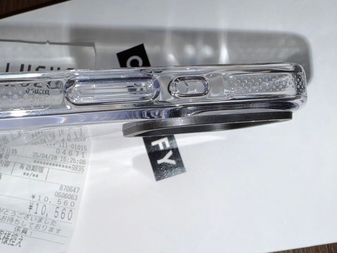 【中古美品】CASETiFY iPhone16Pro用クリアケース 最終値下げ