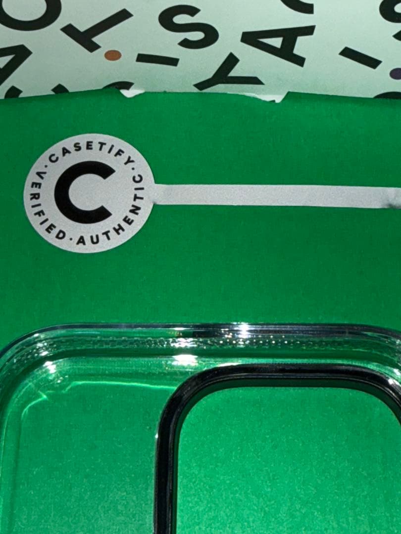 【中古美品】CASETiFY iPhone16Pro用クリアケース 最終値下げ