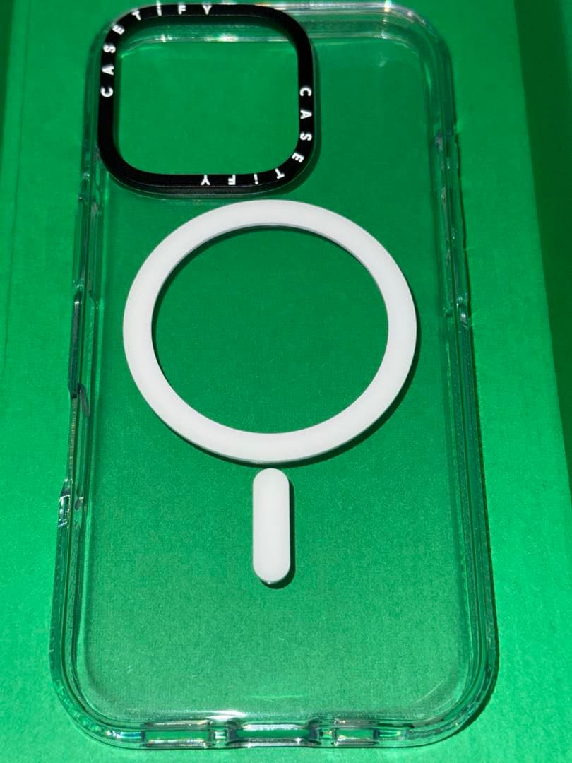 【中古美品】CASETiFY iPhone16Pro用クリアケース 最終値下げ