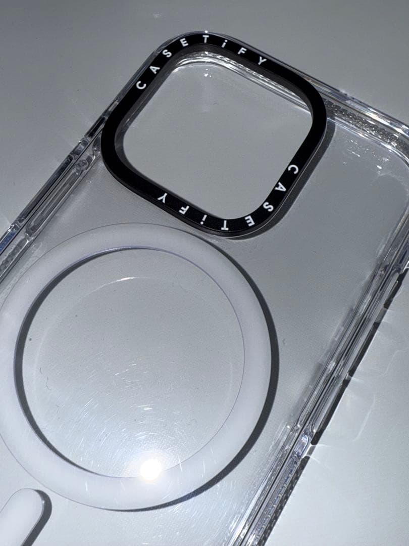 【中古美品】CASETiFY iPhone16Pro用クリアケース 最終値下げ