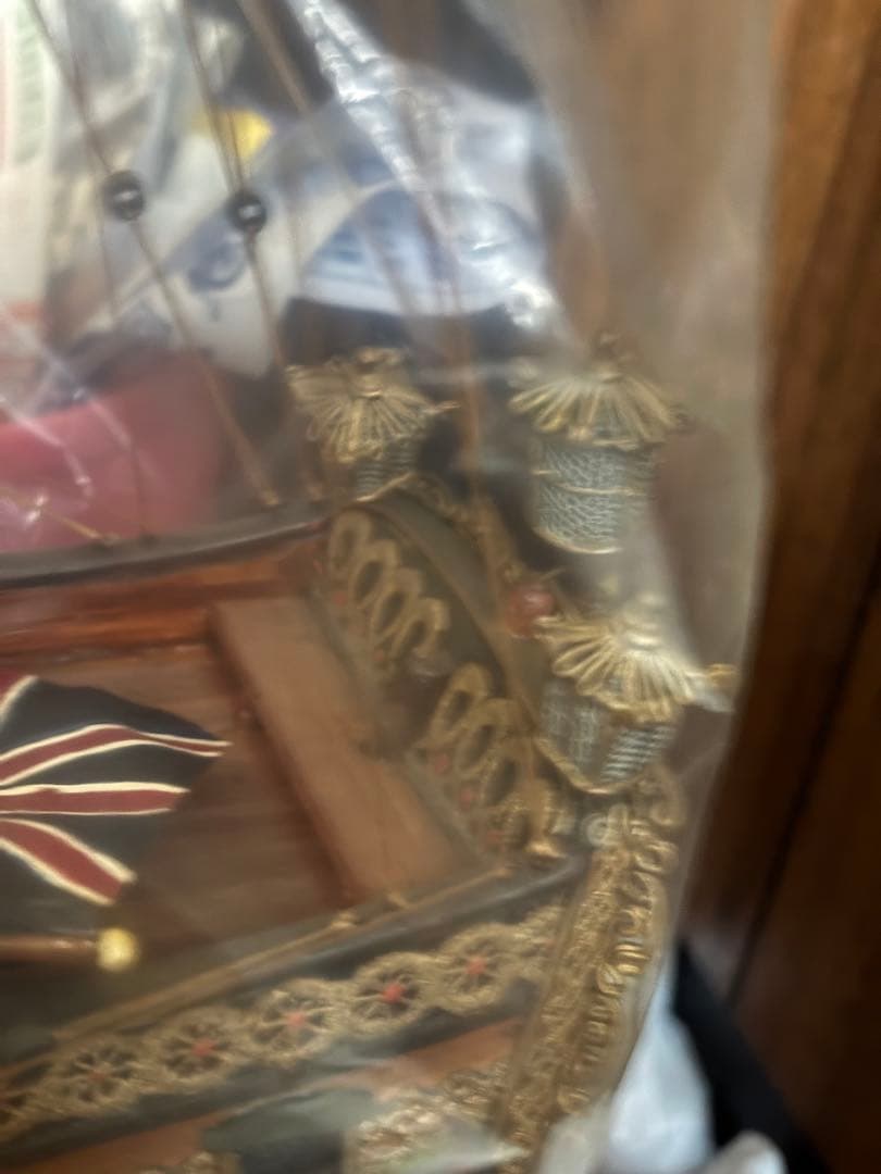 18〜19世紀のHMS Victory系の戦列艦　大型帆船模型 木製手作り