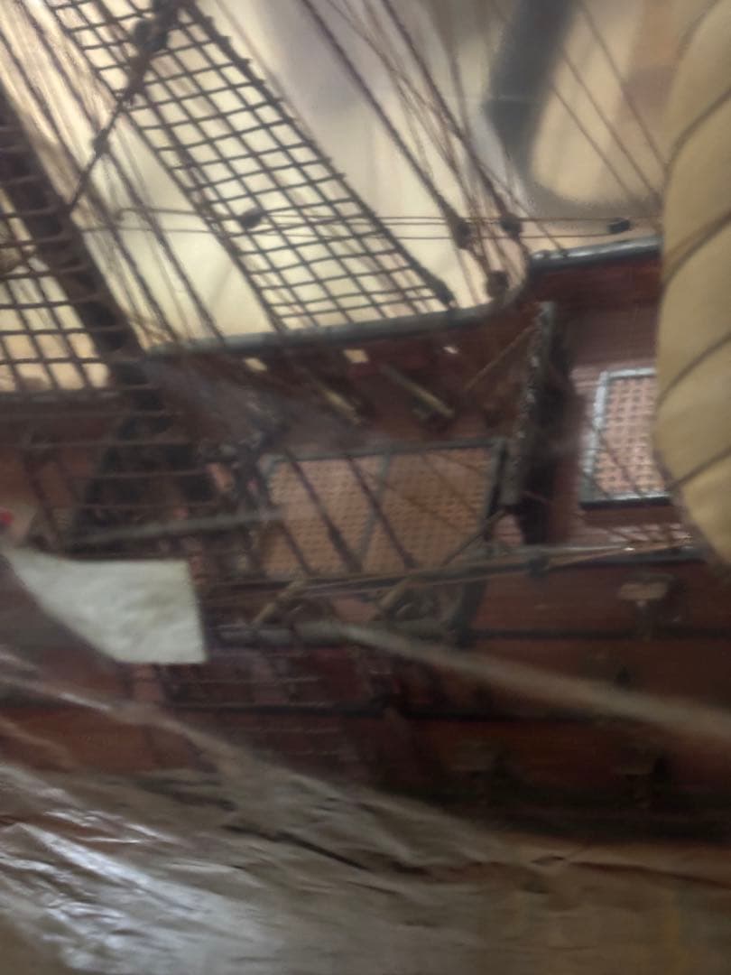 18〜19世紀のHMS Victory系の戦列艦　大型帆船模型 木製手作り