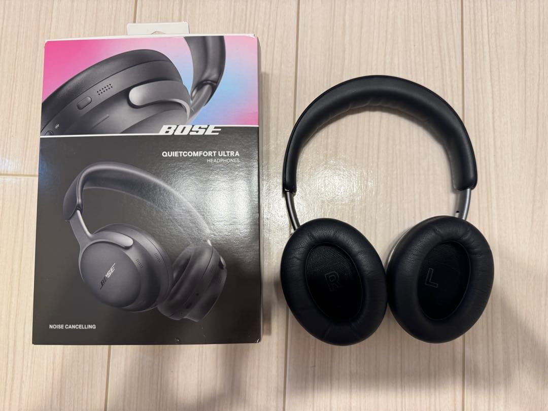 Bose QuietComfort Ultra ワイヤレスヘッドホン【中古】黒