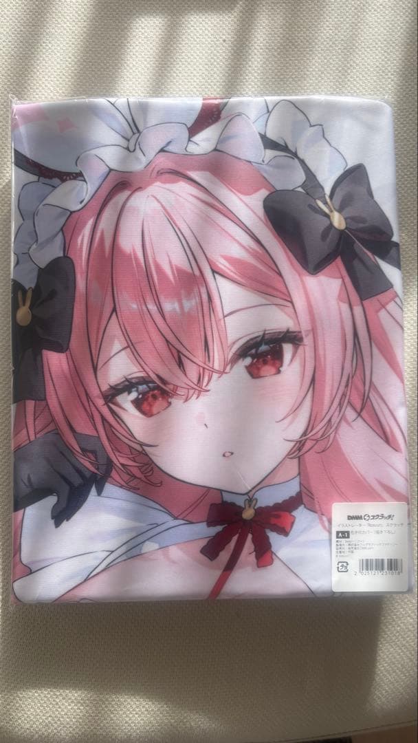 DMMスクラッチ イラストレーターRosuuri A賞 抱き枕カバー