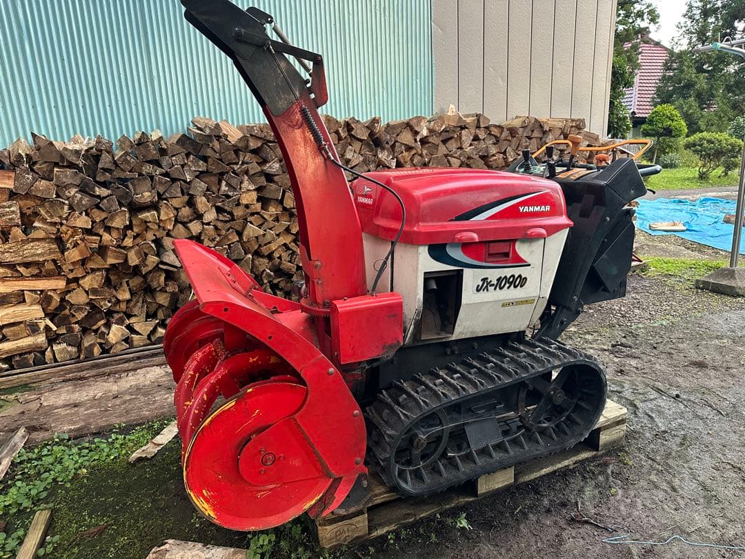 asano《引き取り限定》ディーゼル　ヤンマー除雪機