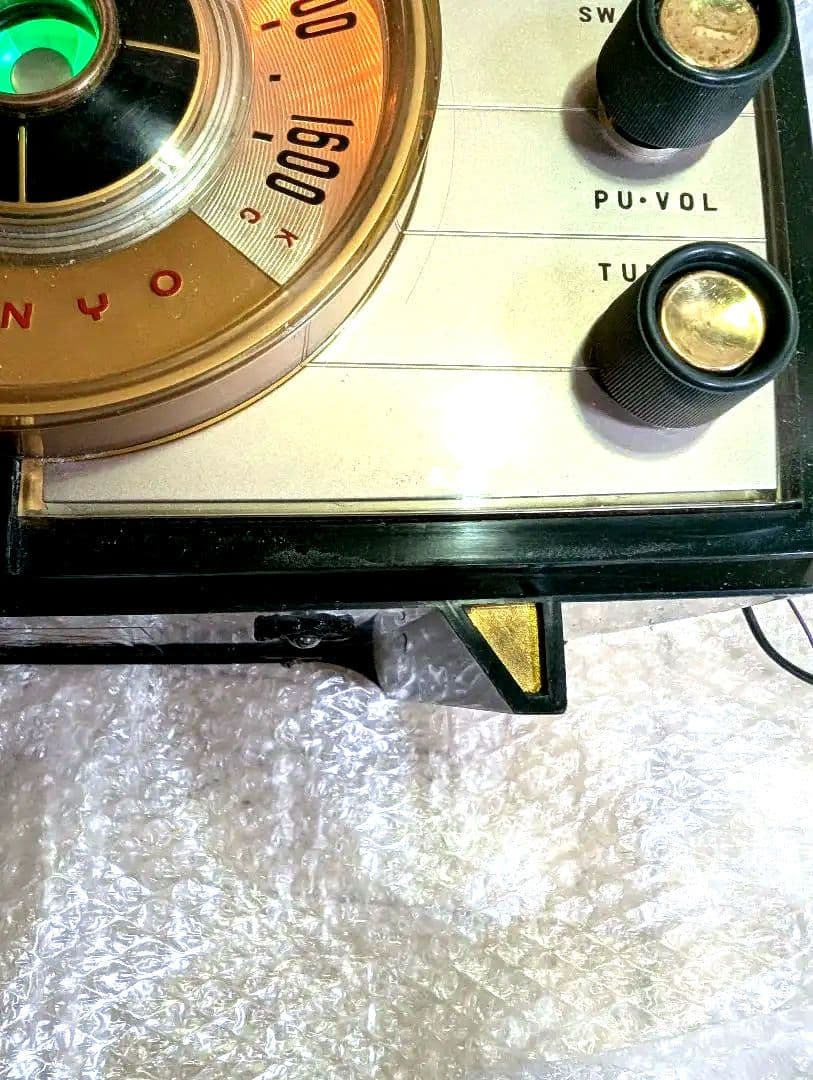 サンヨーSS-70 真空管ラジオ　bluetooth付昭和レトロマイラジオ