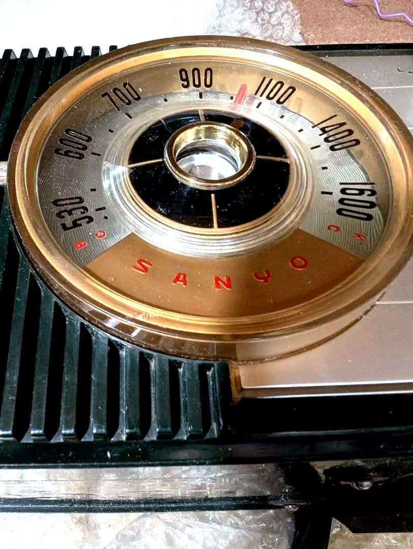 サンヨーSS-70 真空管ラジオ　bluetooth付昭和レトロマイラジオ