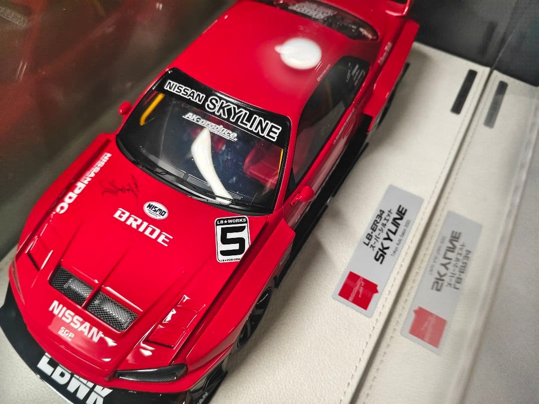 メイクアップ アイドロン LBWK LB-ER34 ミニカー レッド