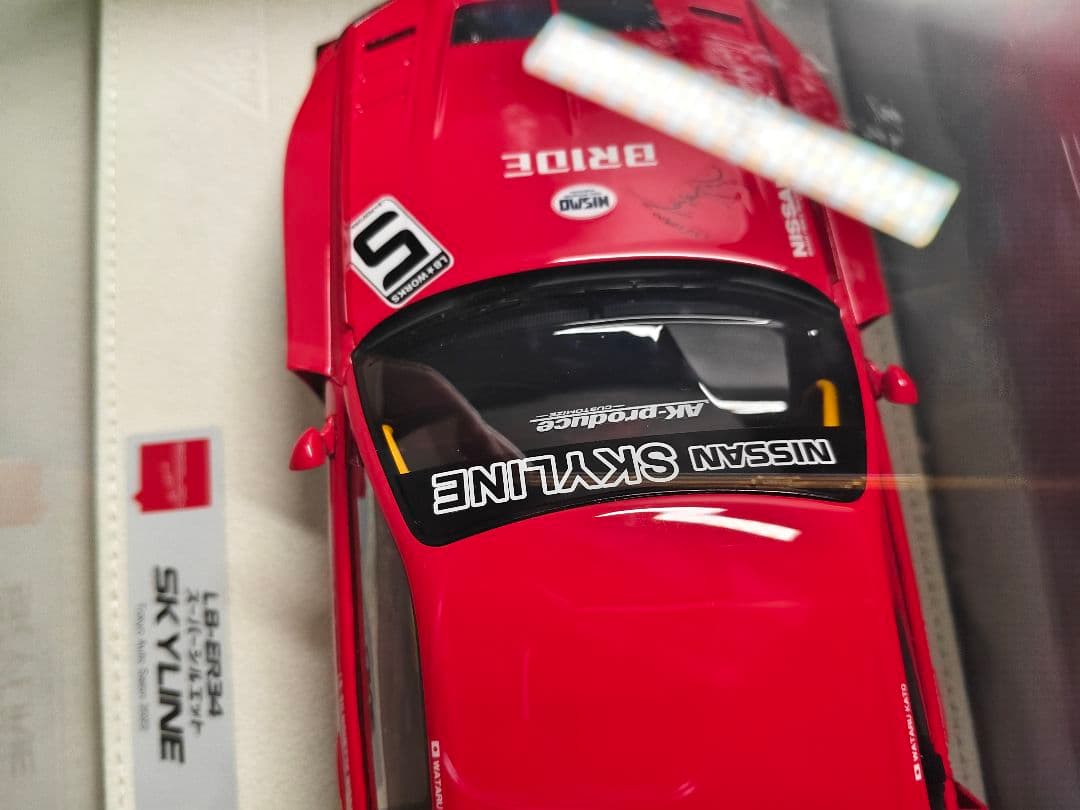 メイクアップ アイドロン LBWK LB-ER34 ミニカー レッド