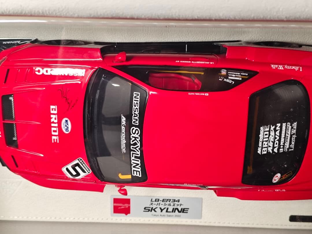 メイクアップ アイドロン LBWK LB-ER34 ミニカー レッド