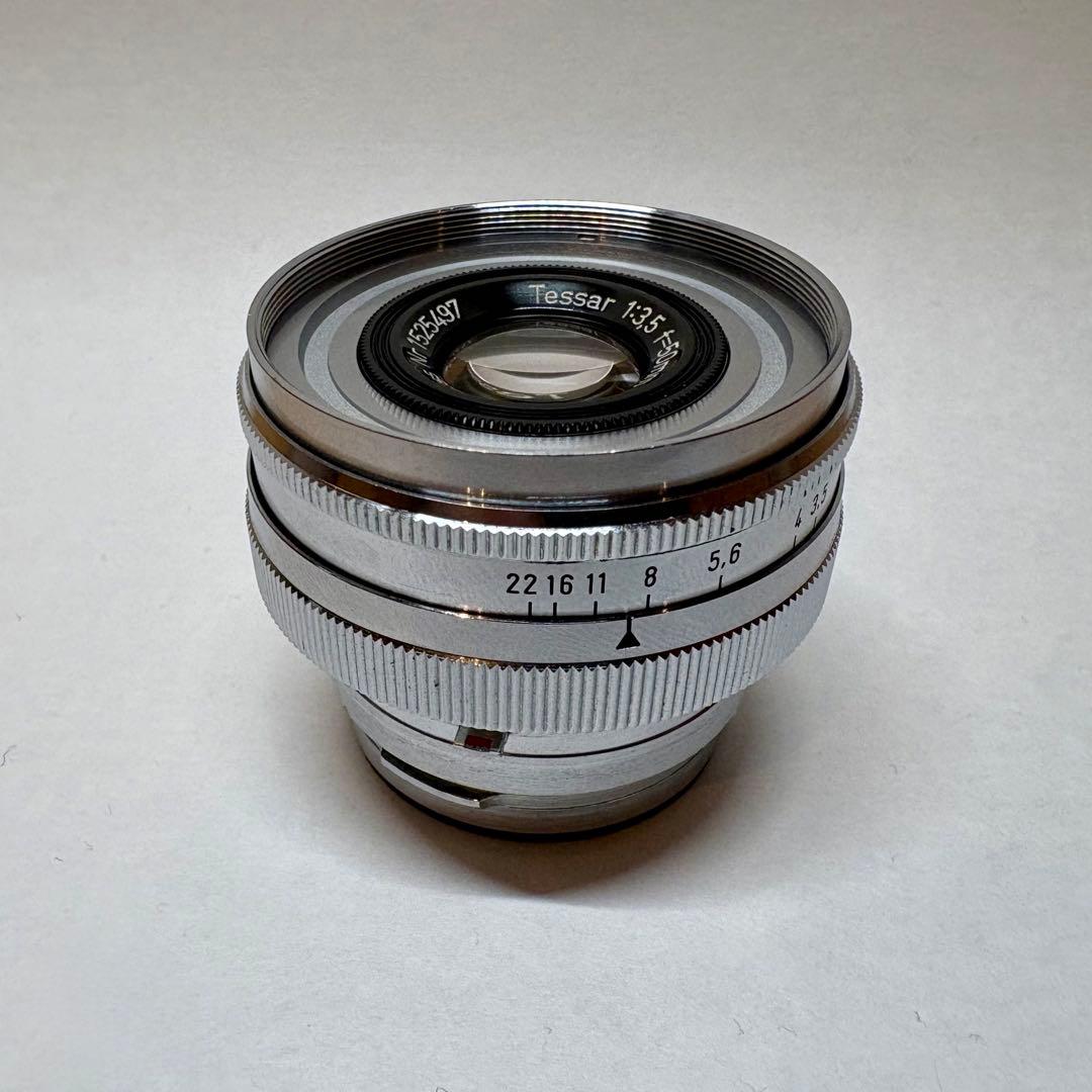 美品 Carl Zeiss Tessar 50mm F3.5 contax RF