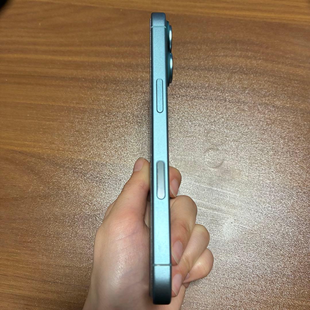 美品 iPhone16 128GB バッテリー100% SIMフリー ティール