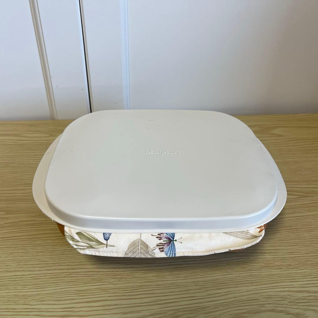 ロンガバーガー★ベーキングディッシュ&バスケット★ライナー，蓋付き