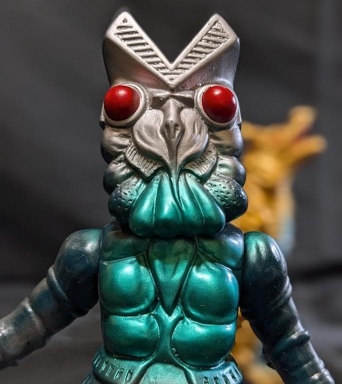 バルタン星人＆ドドンゴ「ウルトラマン」登場怪獣（ブルマァク復刻）ソフビ２体セット