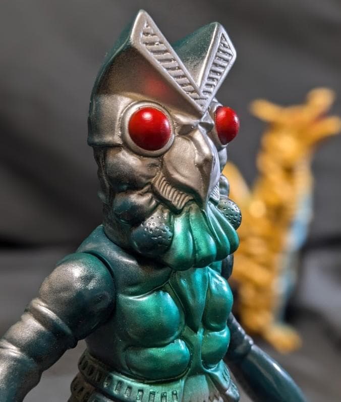 バルタン星人＆ドドンゴ「ウルトラマン」登場怪獣（ブルマァク復刻）ソフビ２体セット