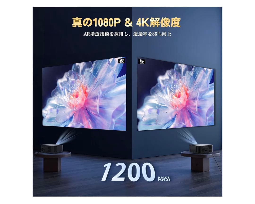 新品未使用　Lisowod uhalos プロジェクター本体