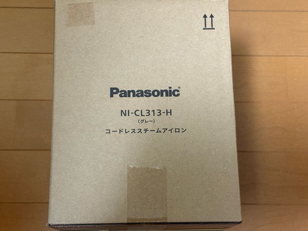 Panasonic コードレススチームアイロン NI-CL313-H [グレー]