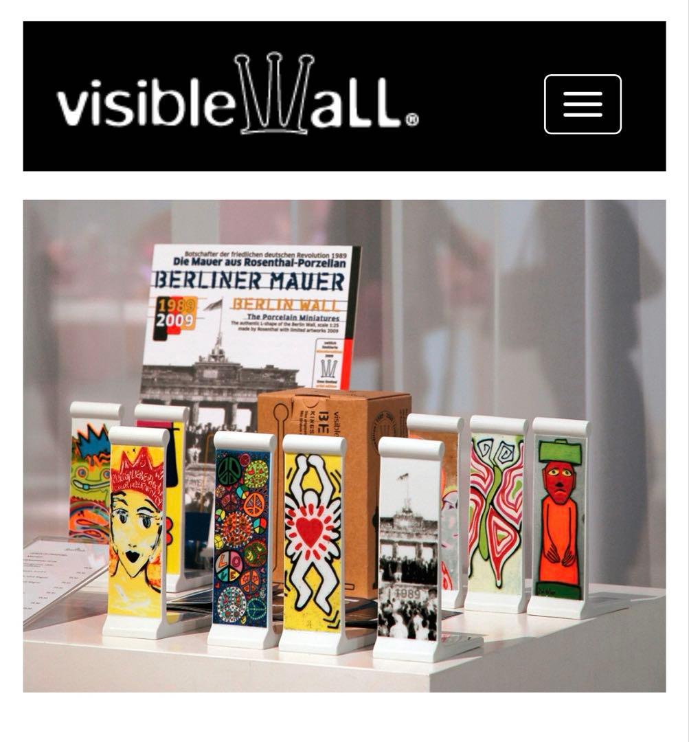 James Rizzi ジェームスリジィVisible Wallベルリンの壁