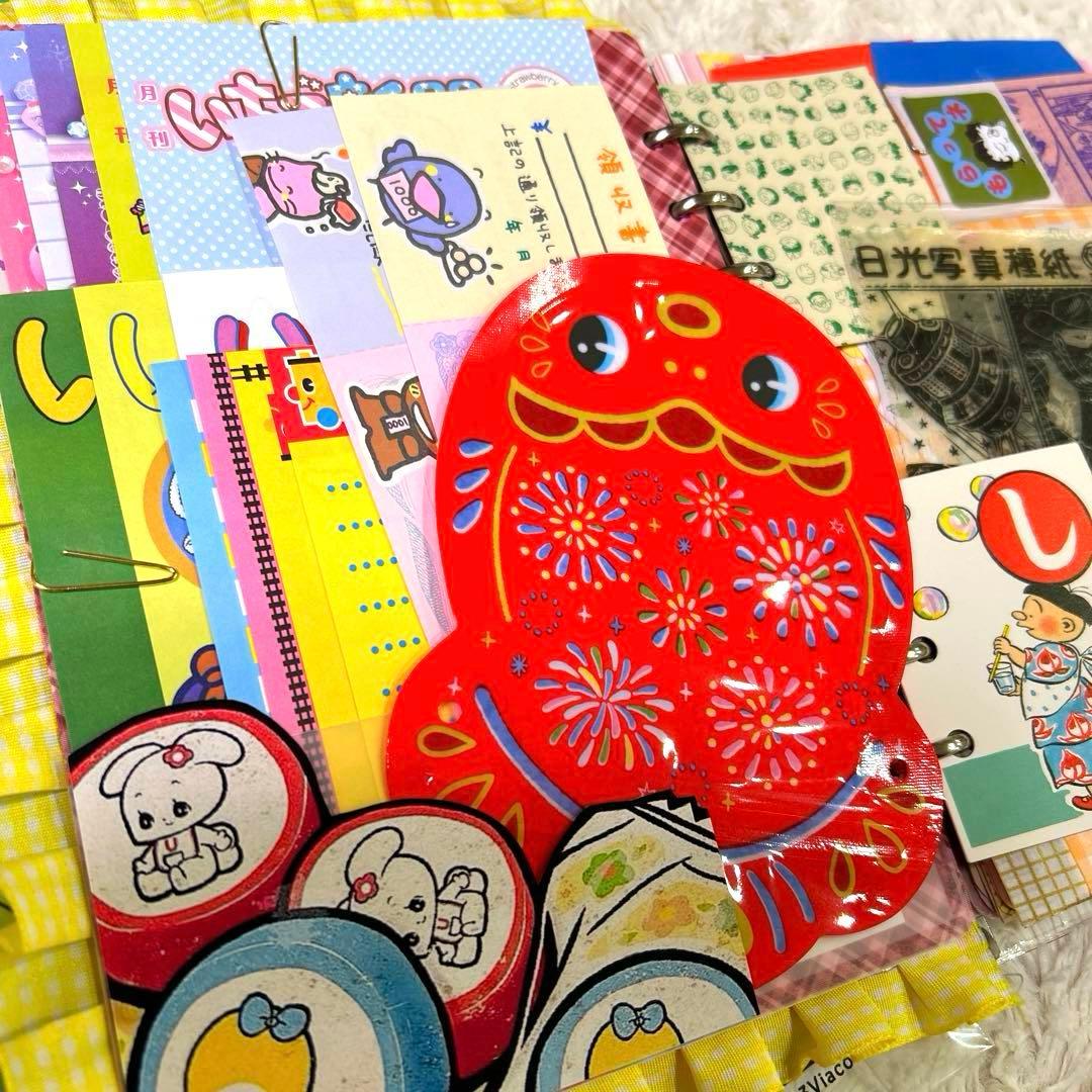 1079 おすそ分けファイル　A5クリアバインダー おもちゃ箱「特大号」