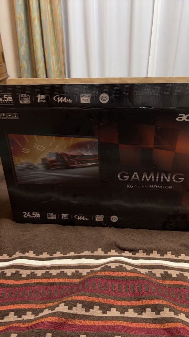 Acer 24.5インチ ゲーミングモニター 本体 KG251Q Abmidpx