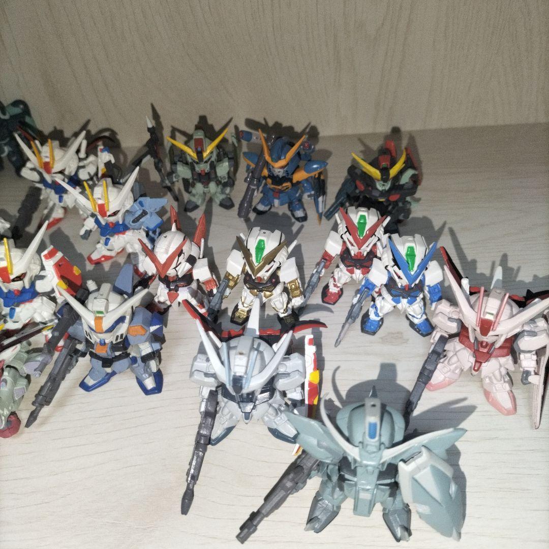 超希少！ガンダムSEEDミニフィギュアキーホルダーセット28体 キーホルダー無し