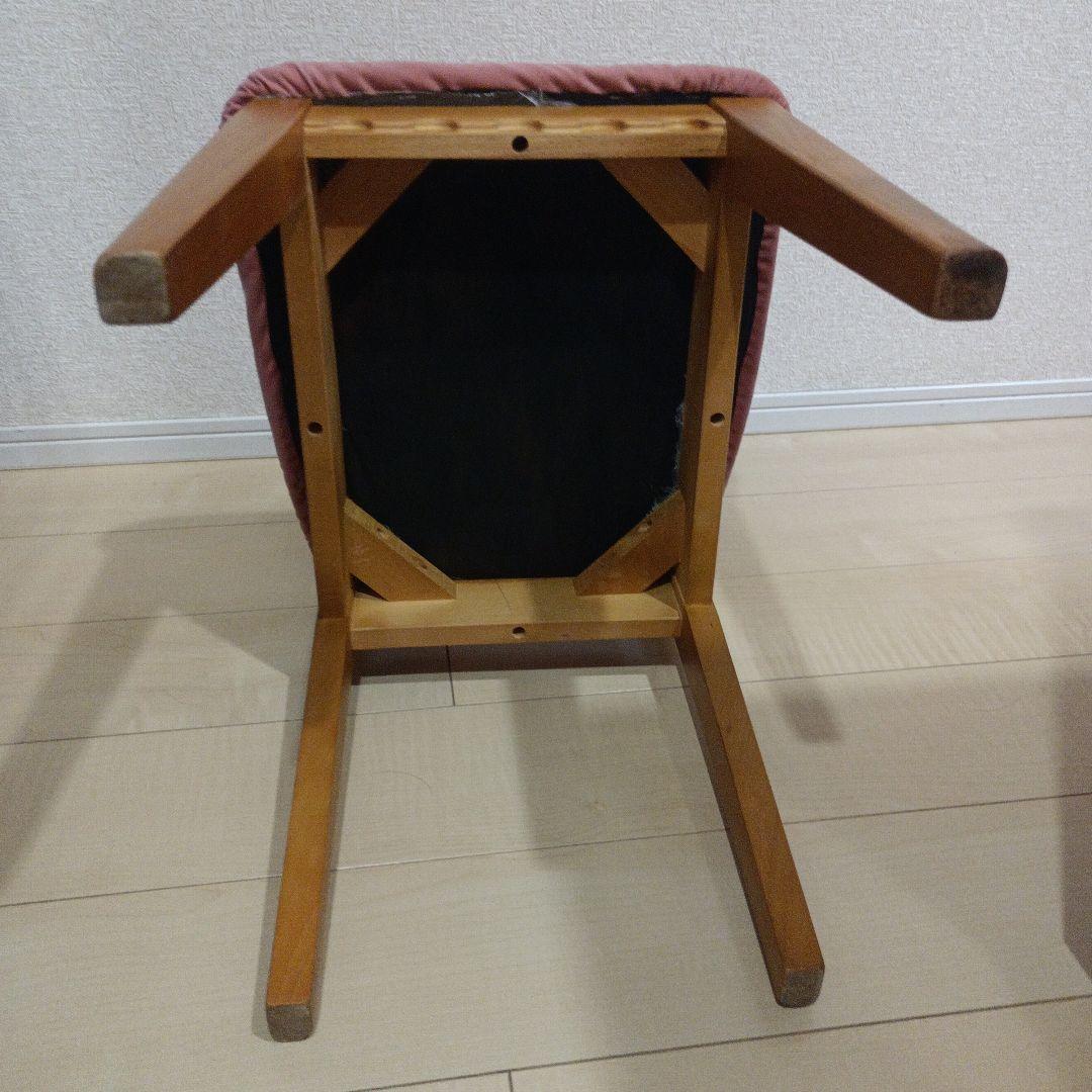 レア廃盤品　四国工芸　森のサーカス　カントリー調チェア(スツール、小椅子)