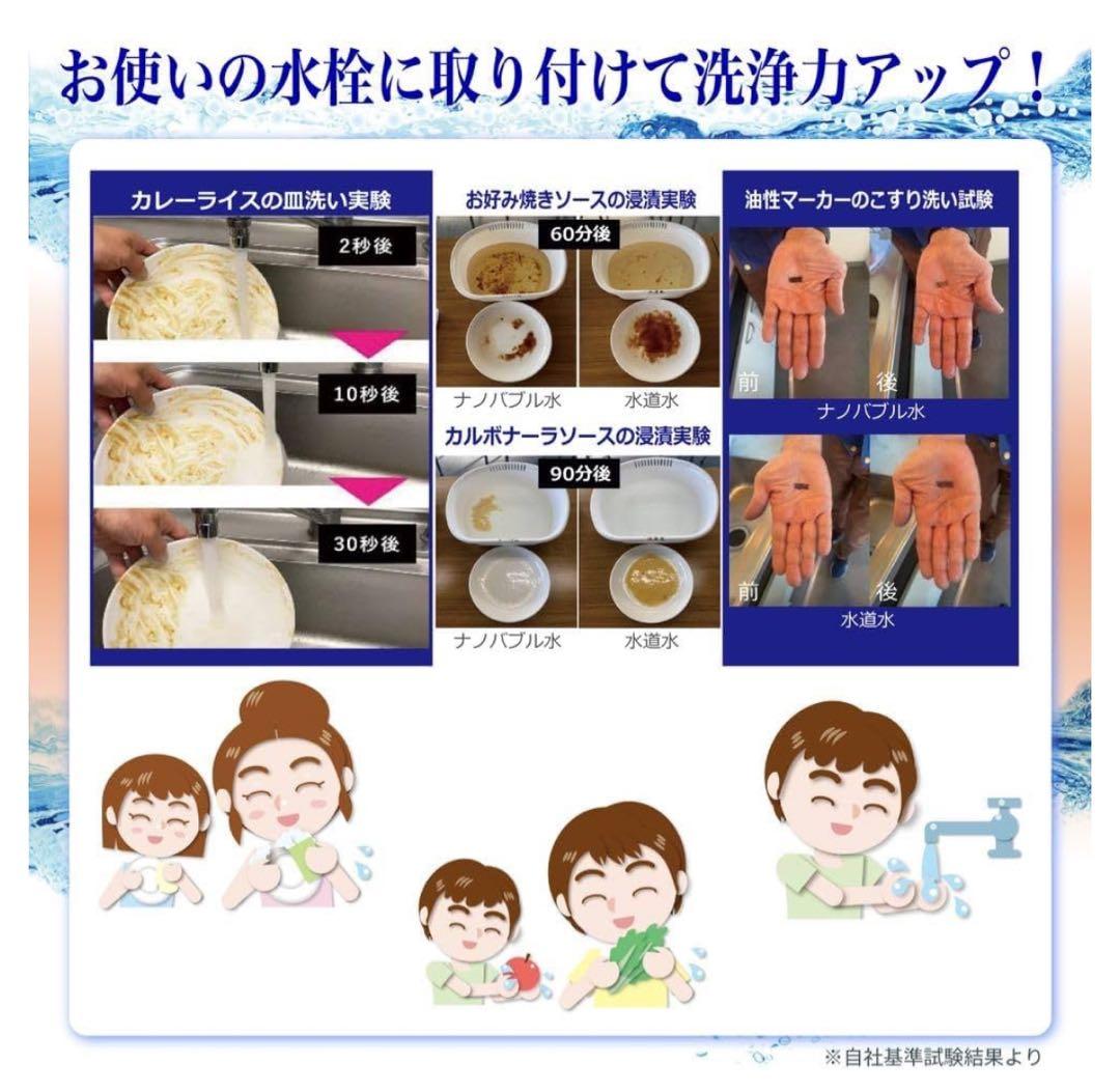 ★ナノバブル発生キット★キッチン水栓用★ND-NBKS★微細気泡★洗浄革命★