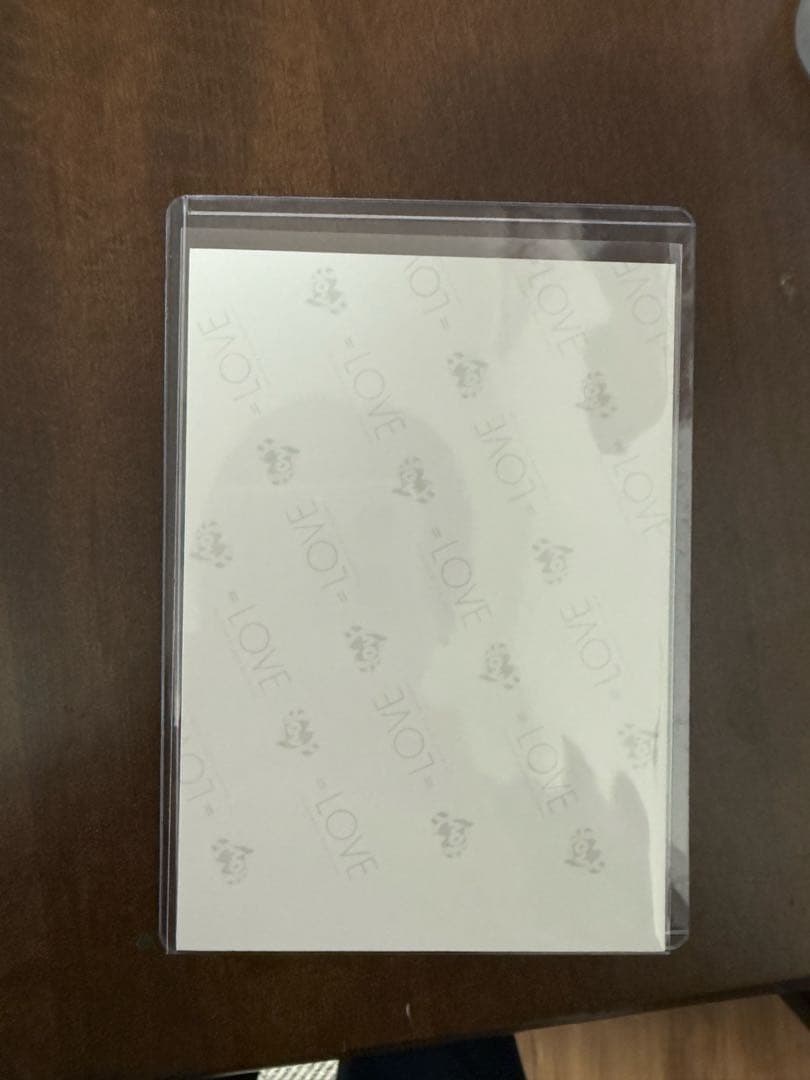 大場花菜 黒衣装直筆ヨリ あ