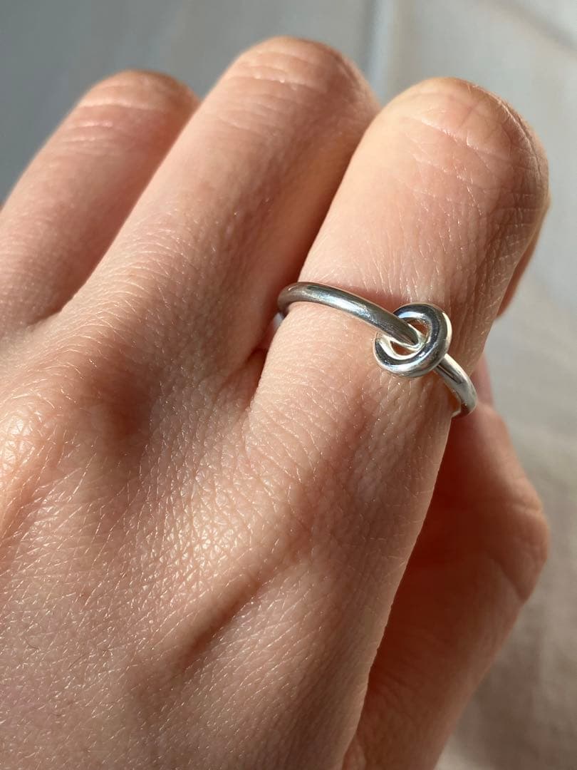 SV950 ハンドメイドシルバーリング（12号）