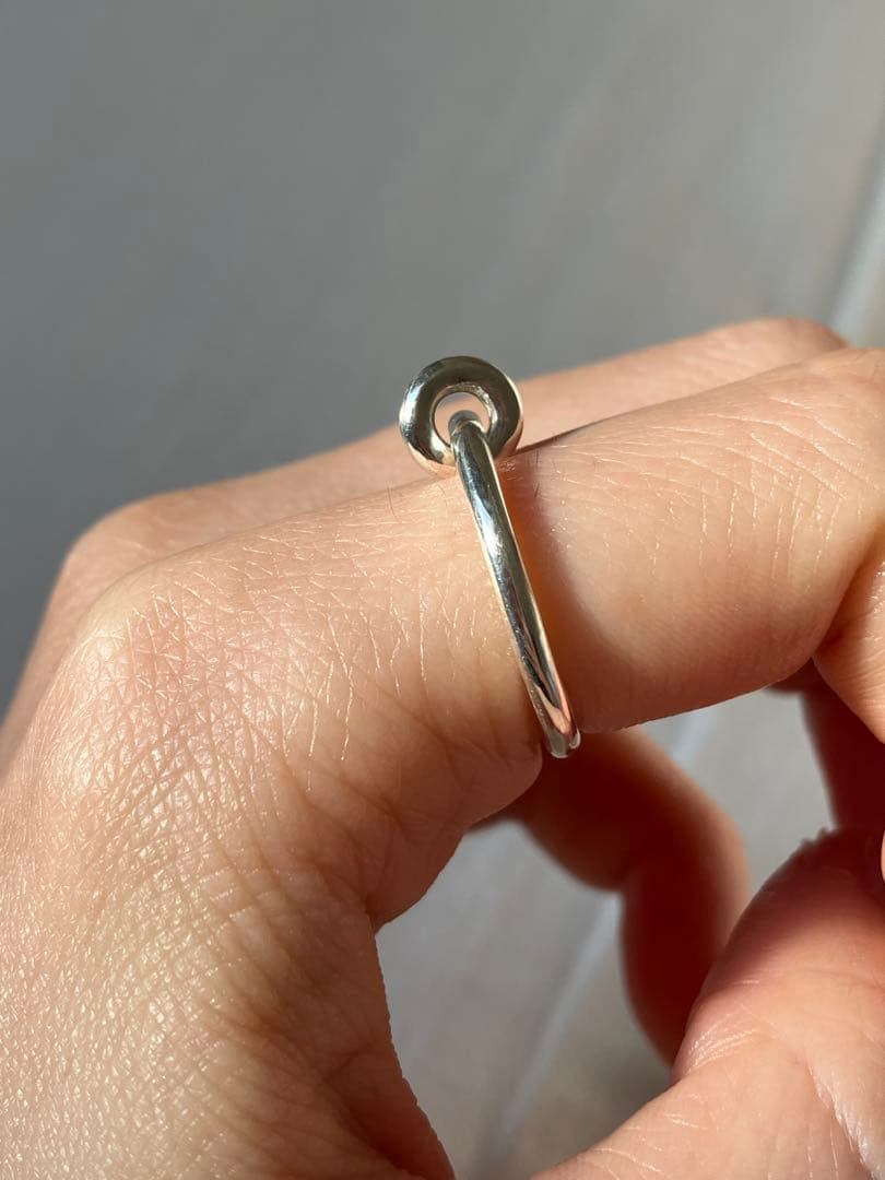 SV950 ハンドメイドシルバーリング（12号）