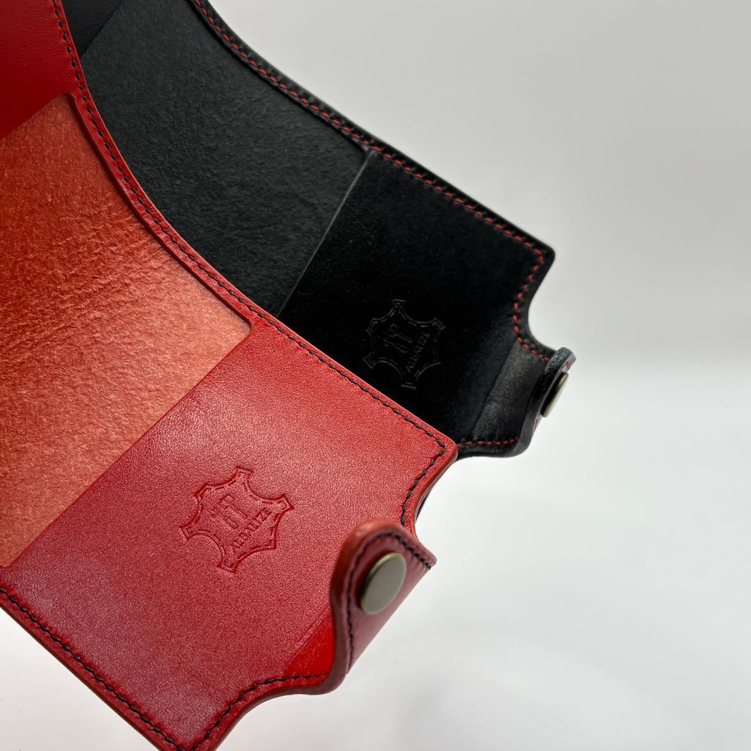 #27.【らむ】　本革付箋カバー「オーダー」