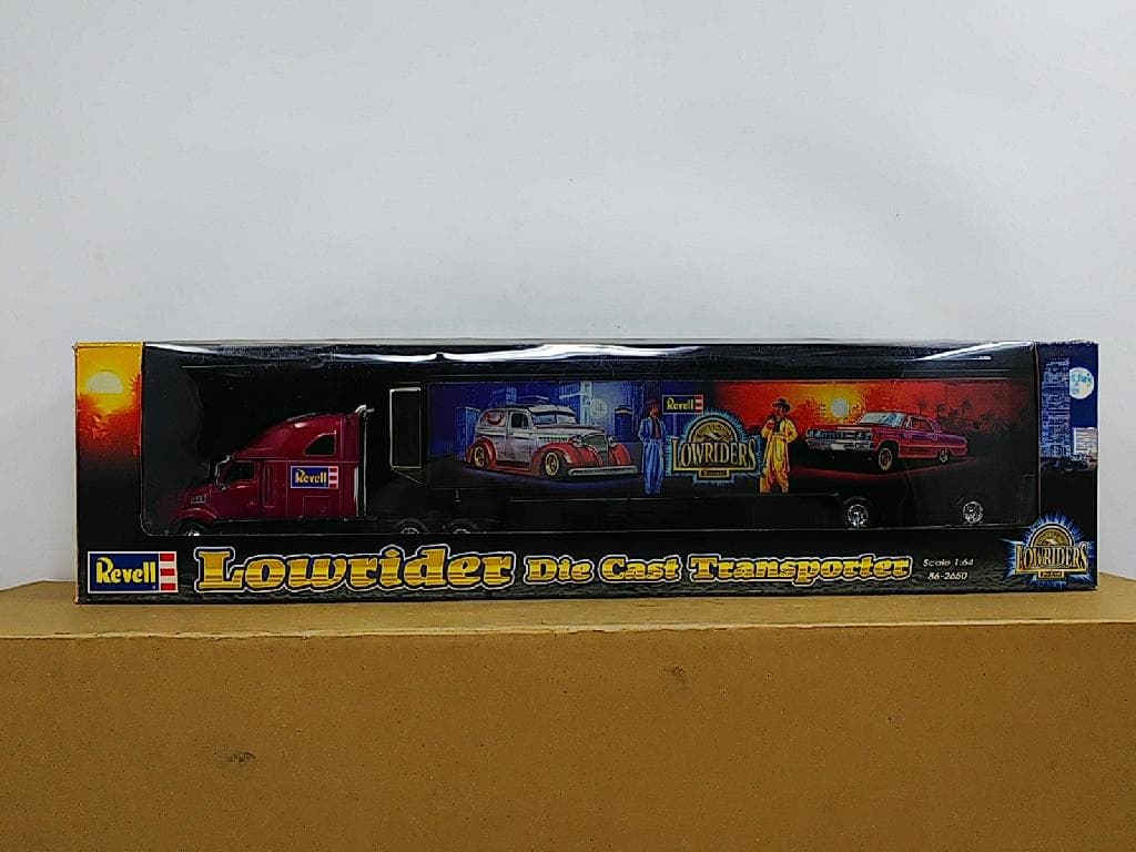 レベル 1/64 ローライダー ロングホーラー トレーラーインパラギャングスター