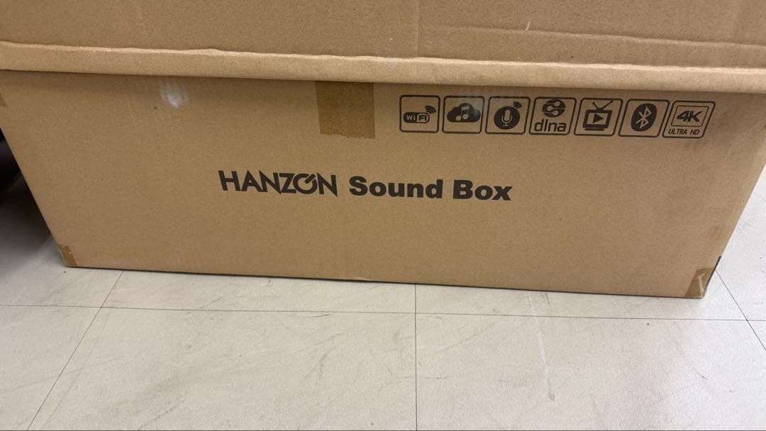 HANZON Sound Box カラオケ ワイヤレスマイク付き