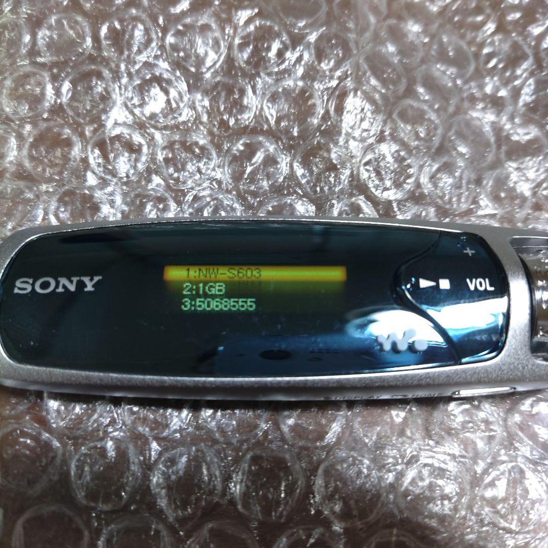 ソニーウォークマン　NW−S603　管理ナンバー1362