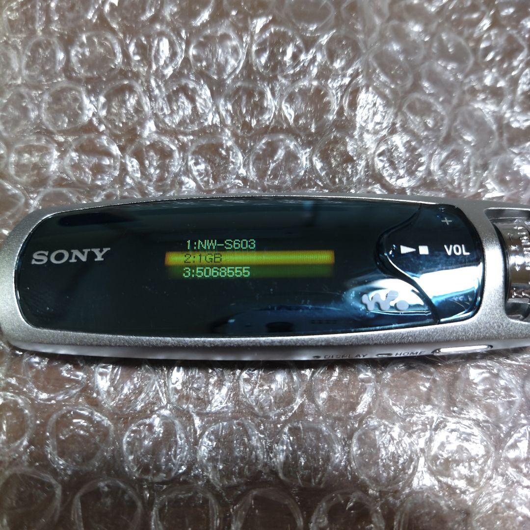 ソニーウォークマン　NW−S603　管理ナンバー1362