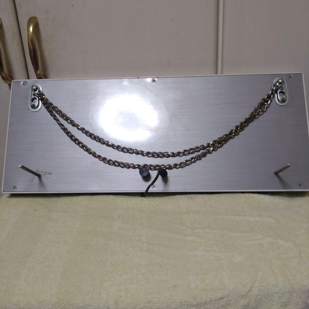 ZIMA LEDサインプレート 置き型　壁掛け両用　アダプター付き