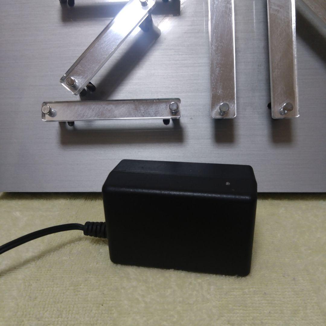 ZIMA LEDサインプレート 置き型　壁掛け両用　アダプター付き