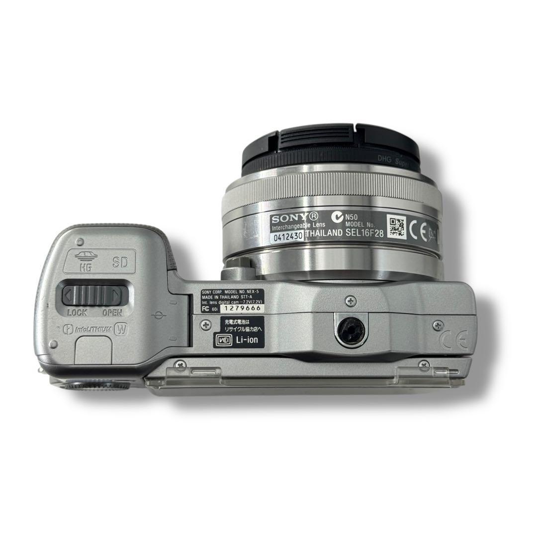 SONY ミラーレス一眼カメラ α NEX-5 ボディ 単焦点レンズ