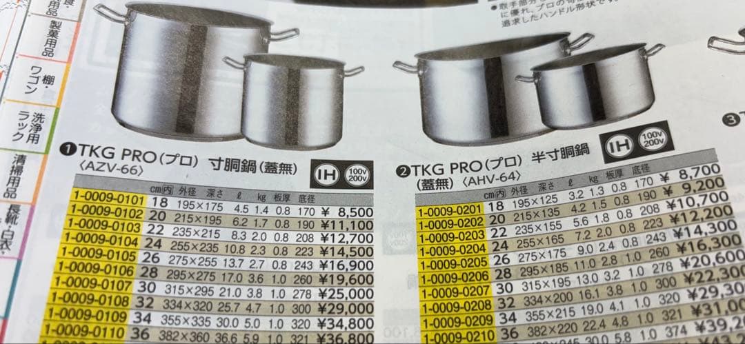 TKG PRO両手鍋 28cm